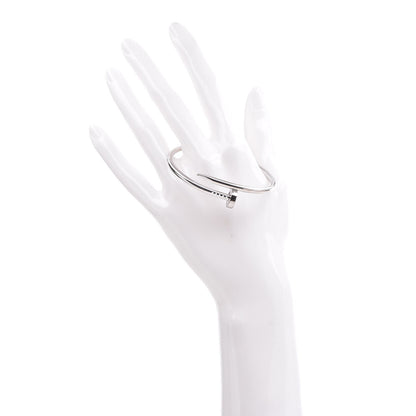 Cartier 18K White Gold Juste Un Clou Bracelet 16 2 of 5