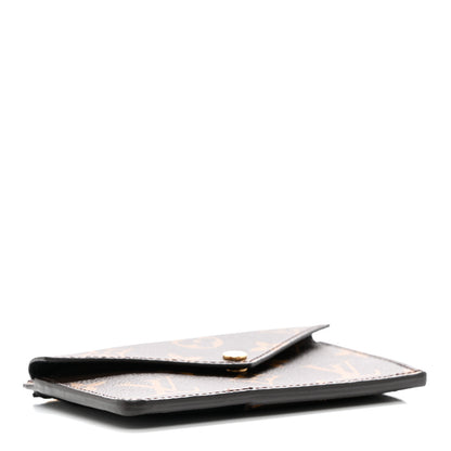 Louis Vuitton Monogram Recto Verso Card Holder Black 3 of 6