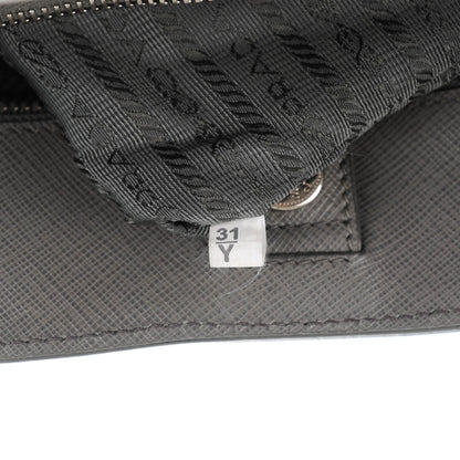 Prada Saffiano Lux Bi-Color Tote Marmo Nube 8 of 8