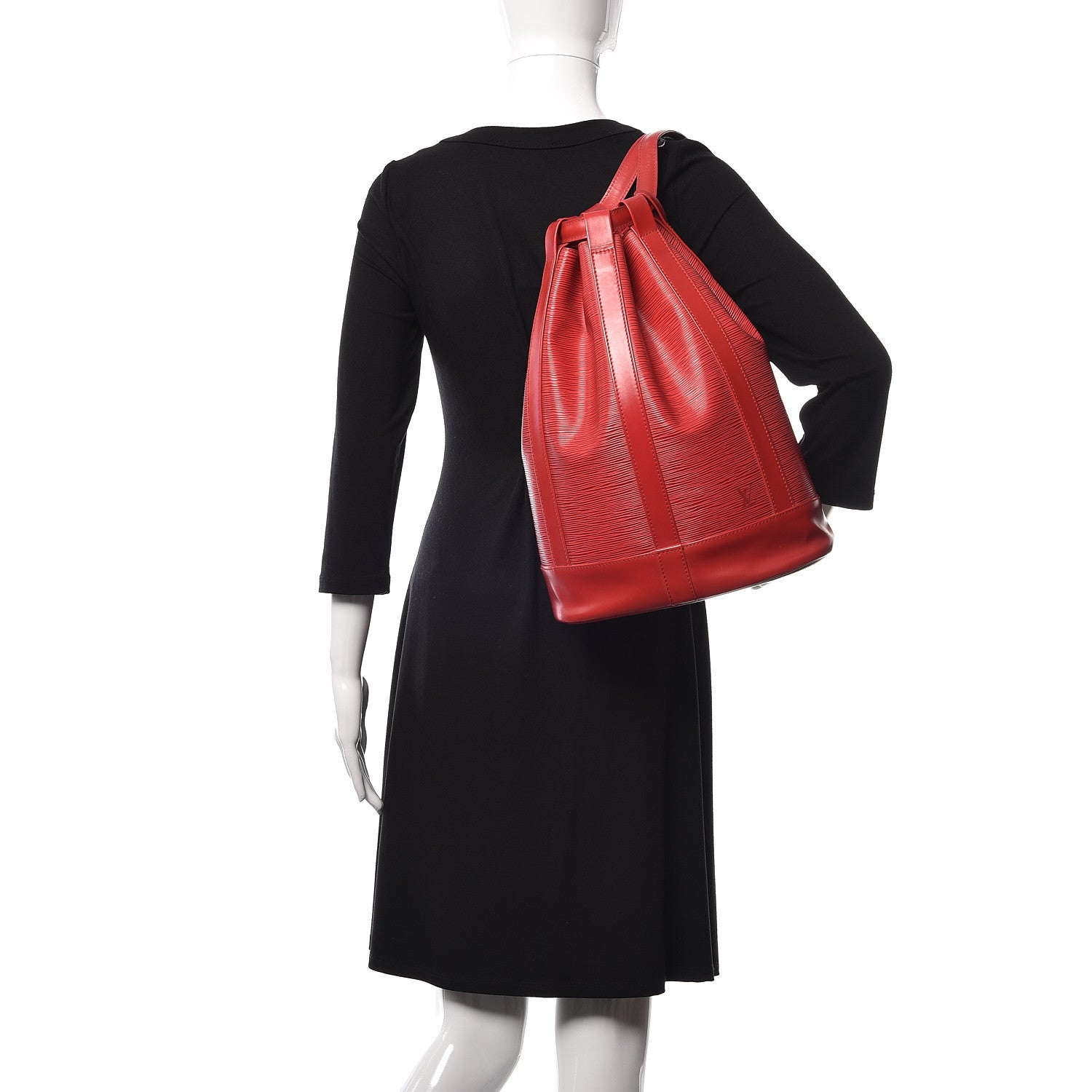 Louis Vuitton Epi Randonnee PM Castillan Red 2 of 10