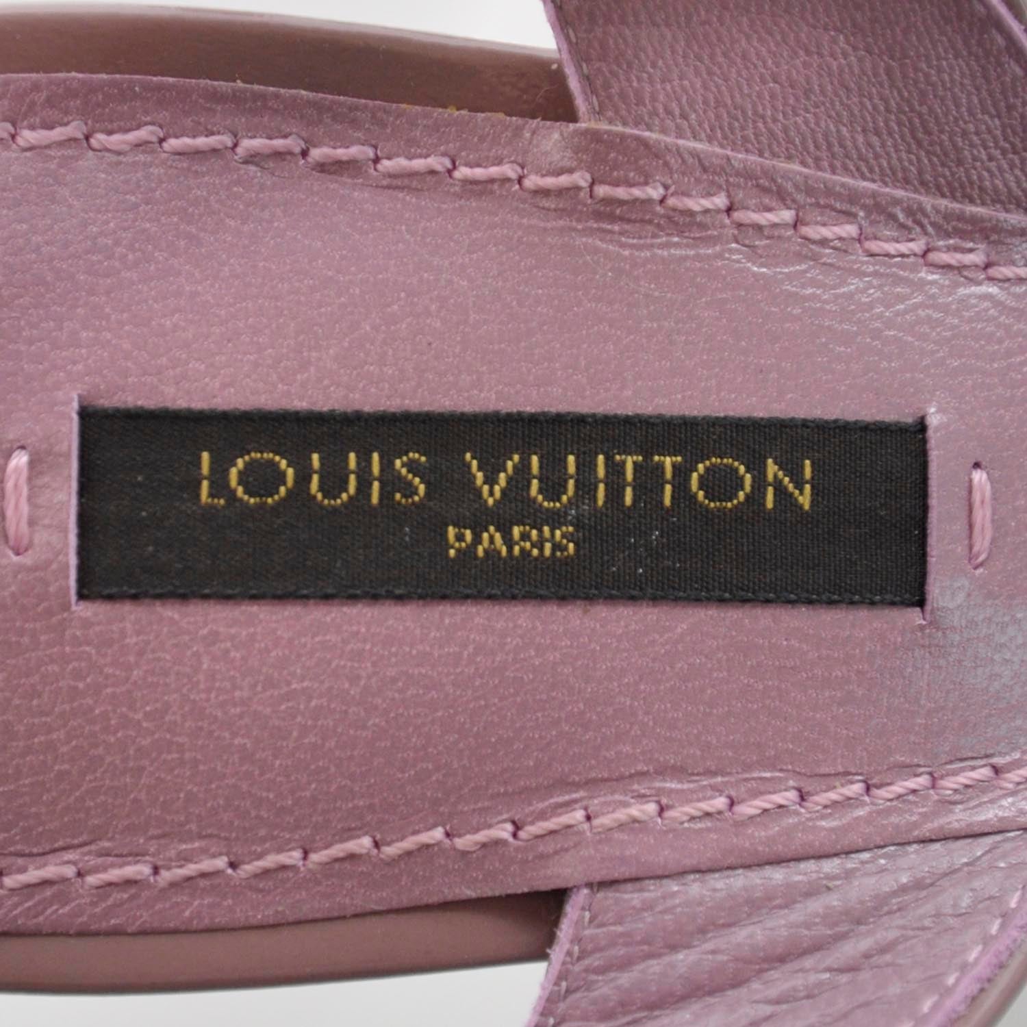 Louis Vuitton Patent Leather Heels 39 5 of 6