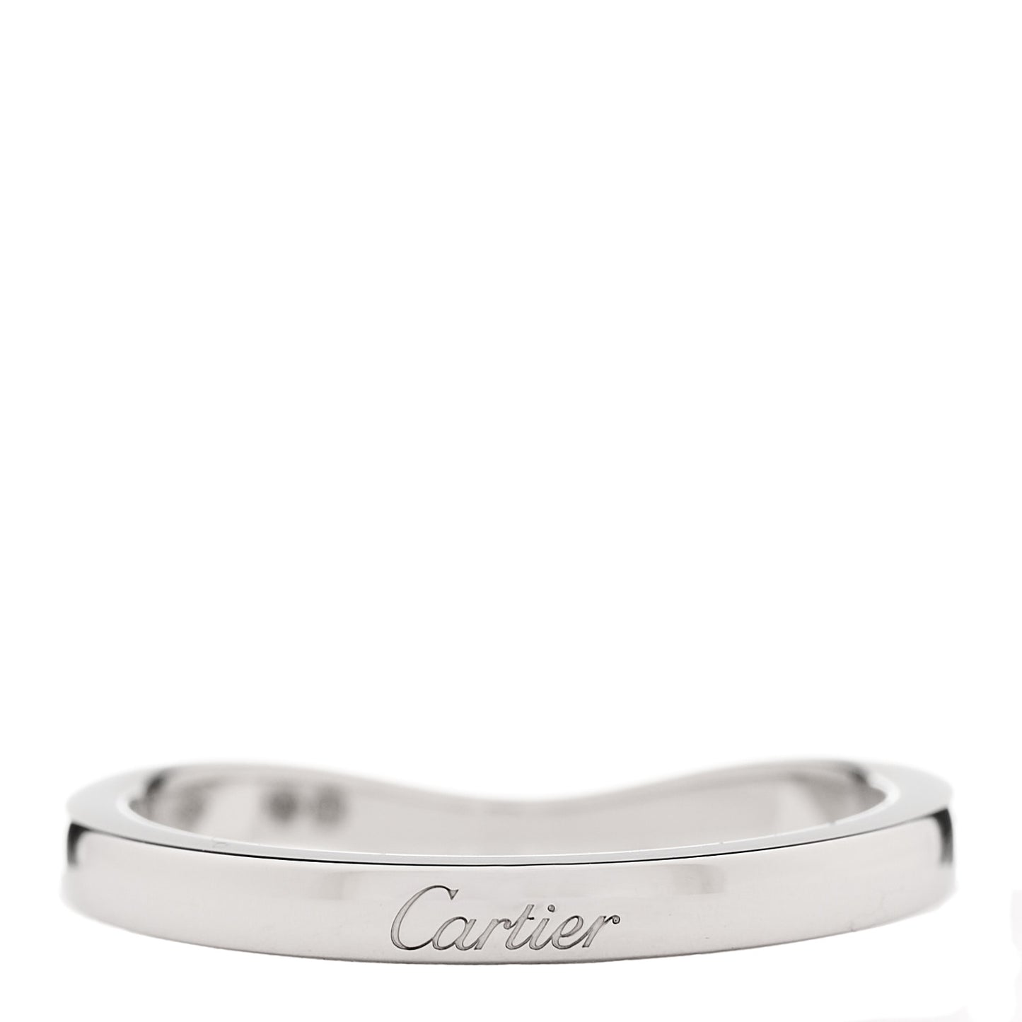 Platinum Diamond Trinity Ruban Wedding Band Ring 47 4