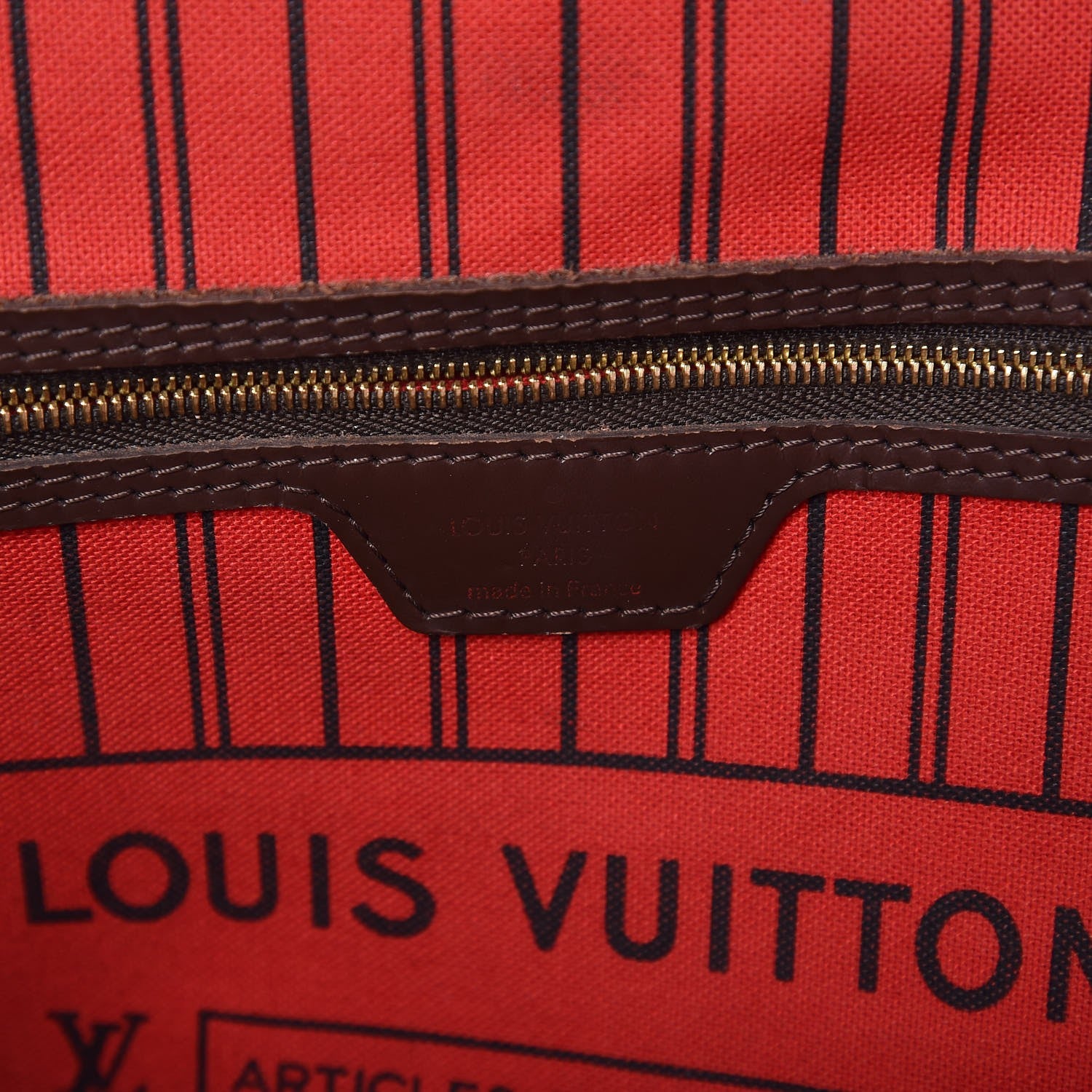 Louis Vuitton Damier Ebene Neo Neverfull MM 7 of 17