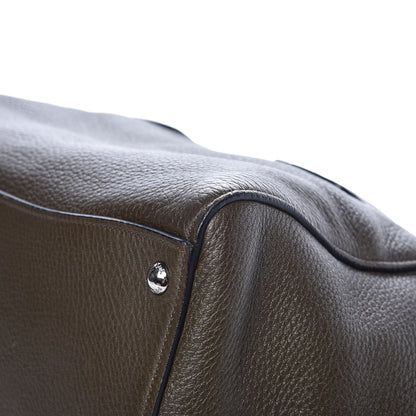 Prada Cervo Deerskin Twin Pocket Tote Militare 9 of 11