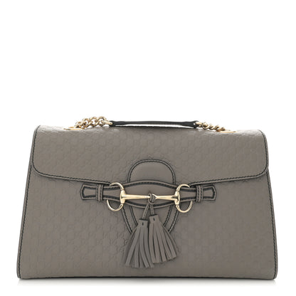 Gucci Soft Microguccissima Medium Emily Chain Shoulder Bag Loess 1 of 11