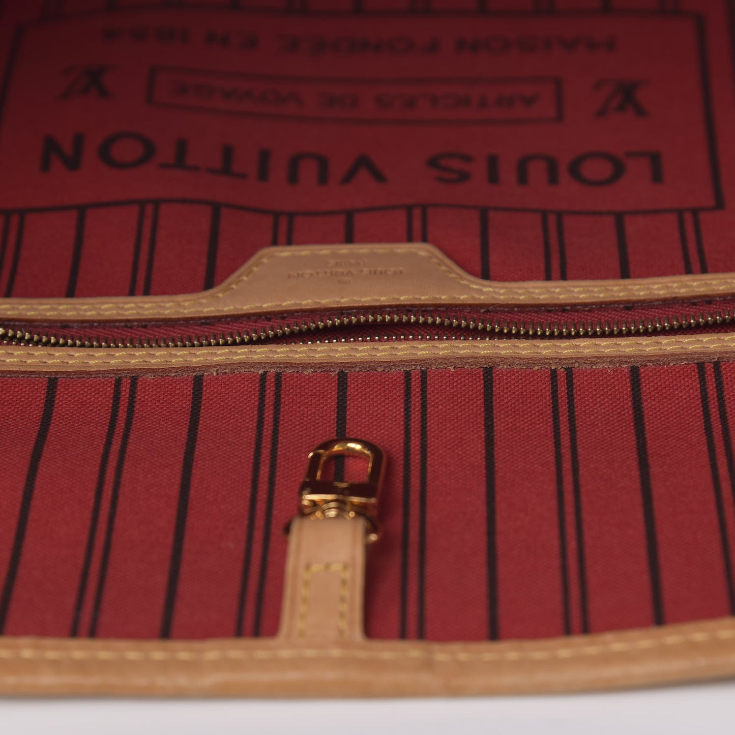 Monogram Neo Neverfull MM Cherry