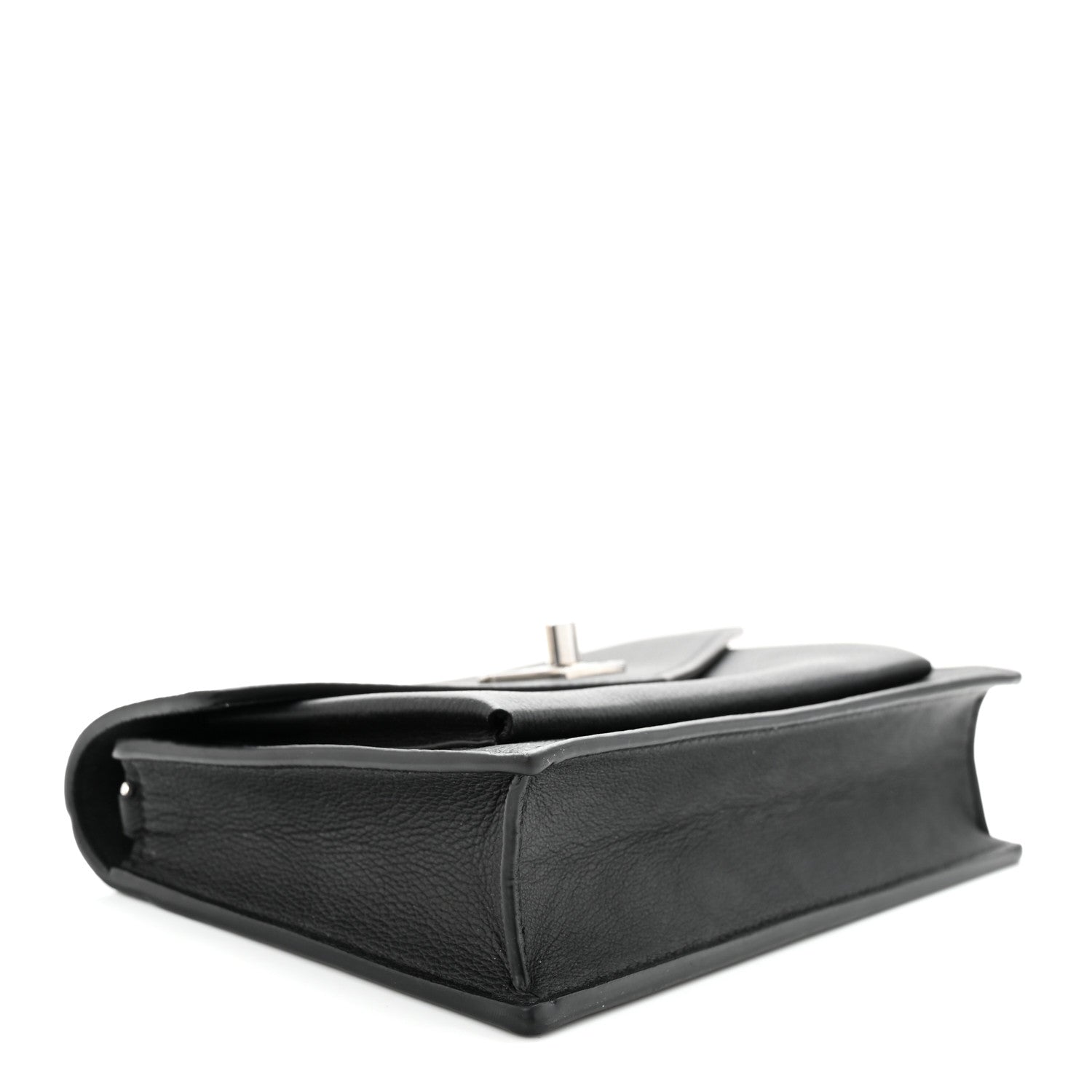 Louis Vuitton Soft Calfskin My Lockme Chain Pochette Black 4 of 9