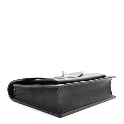 Louis Vuitton Soft Calfskin My Lockme Chain Pochette Black 4 of 9