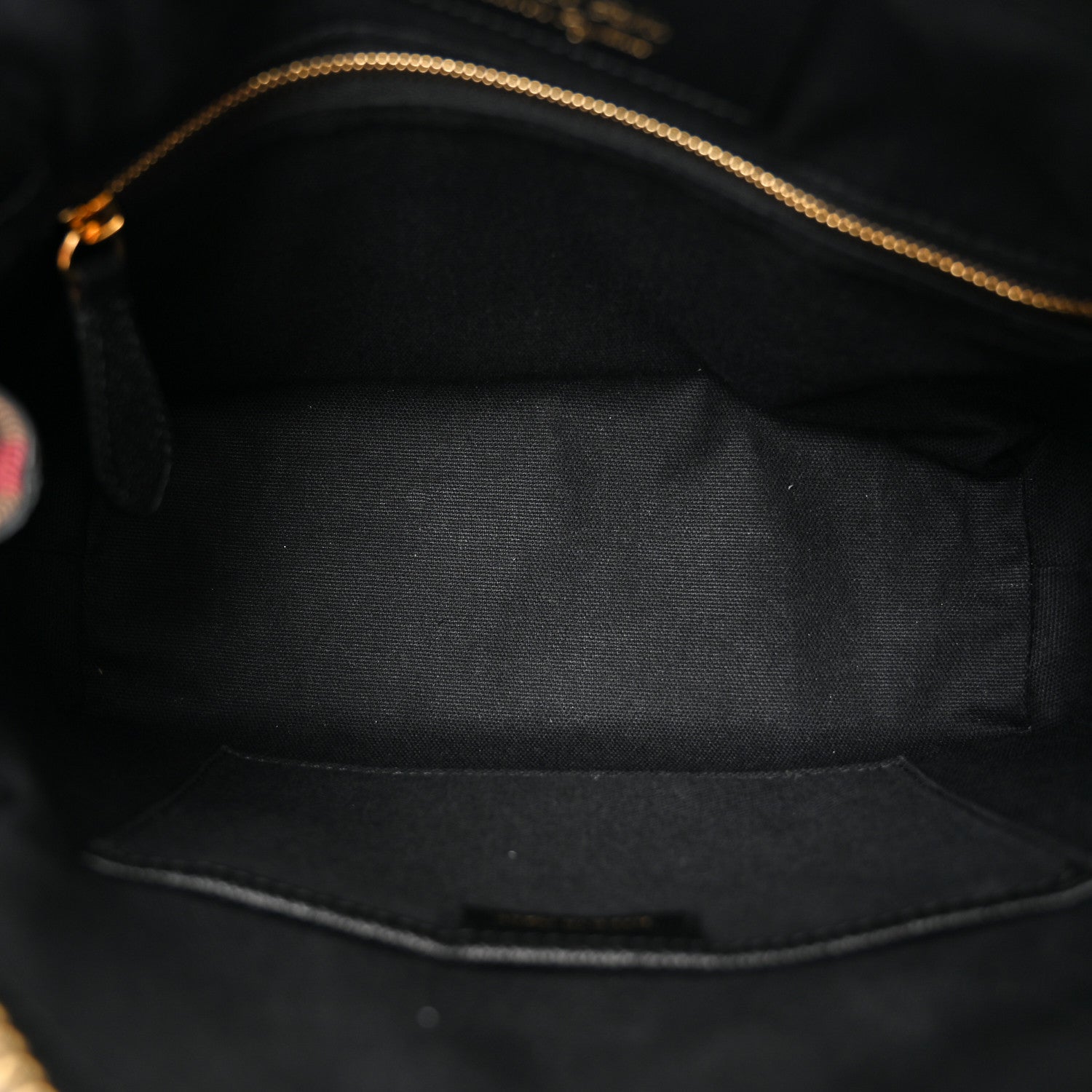 Burberry Soft Grain Calfskin House Check Small Helmsley Crossbody Black 5 of 10