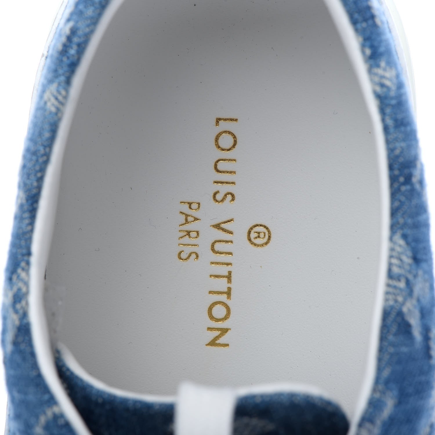 Louis Vuitton Denim Monogram Stellar Sneakers 37 Bleu Jeans Blue 8 of 10