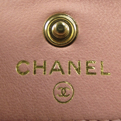Chanel Caviar Wallet on Chain Pink Gold HW 7 of 10