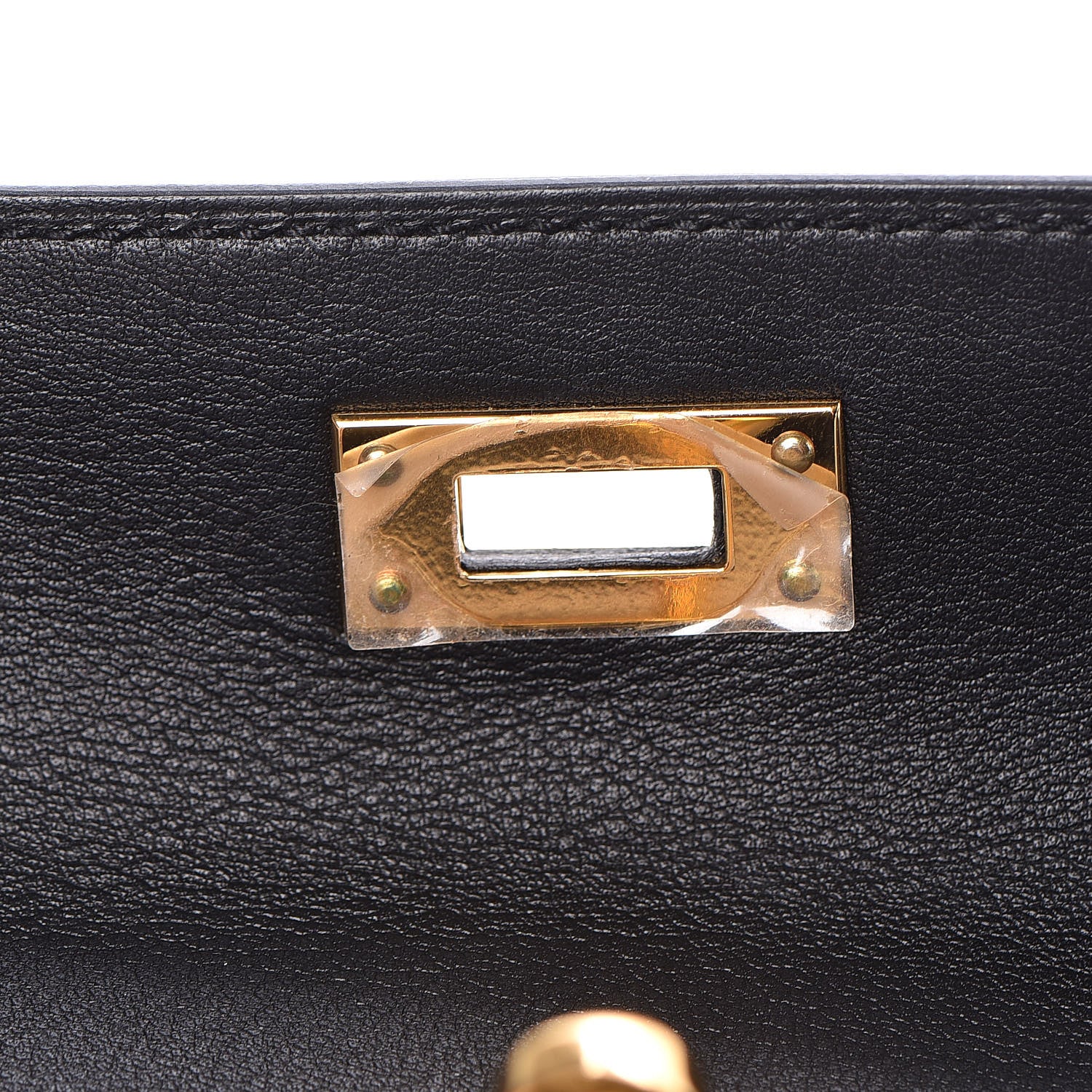 Hermes Swift Kelly Cut Clutch Pochette Black 13 of 28
