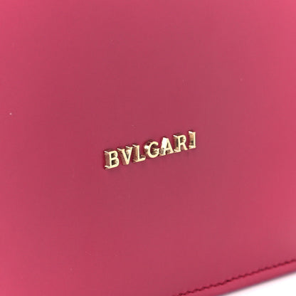 Bulgari Calfskin Galuchat Serpenti Forever Crossbody Red 8 of 11