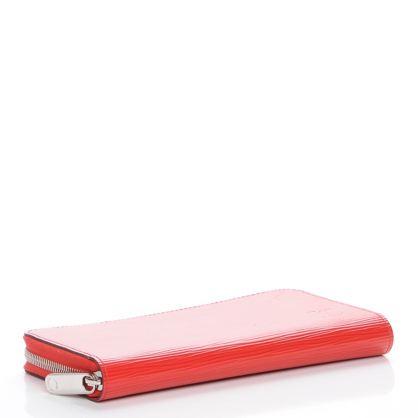 Epi Zippy Wallet Coquelicot