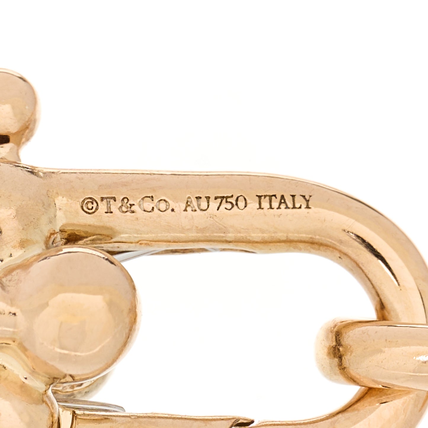 18K Rose Gold Small HardWear Link Bracelet
