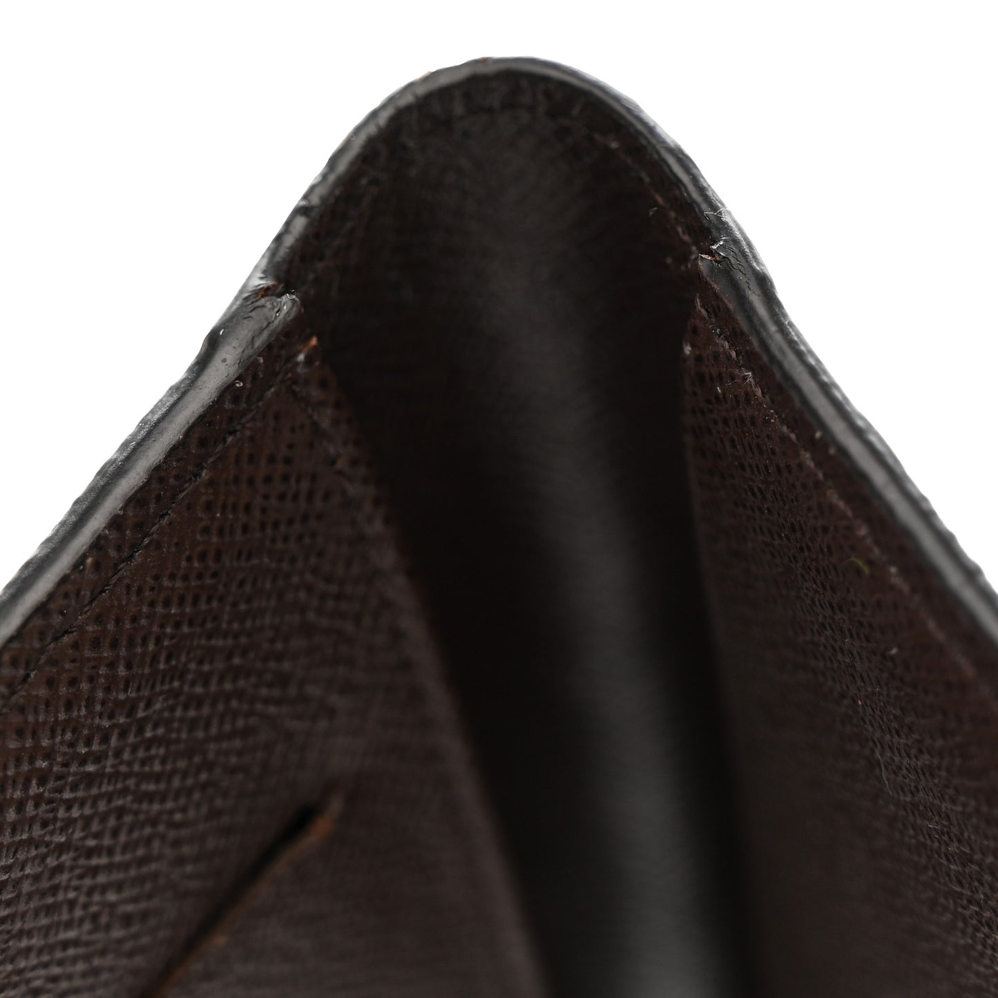 Damier Ebene Checkbook Cover Wallet