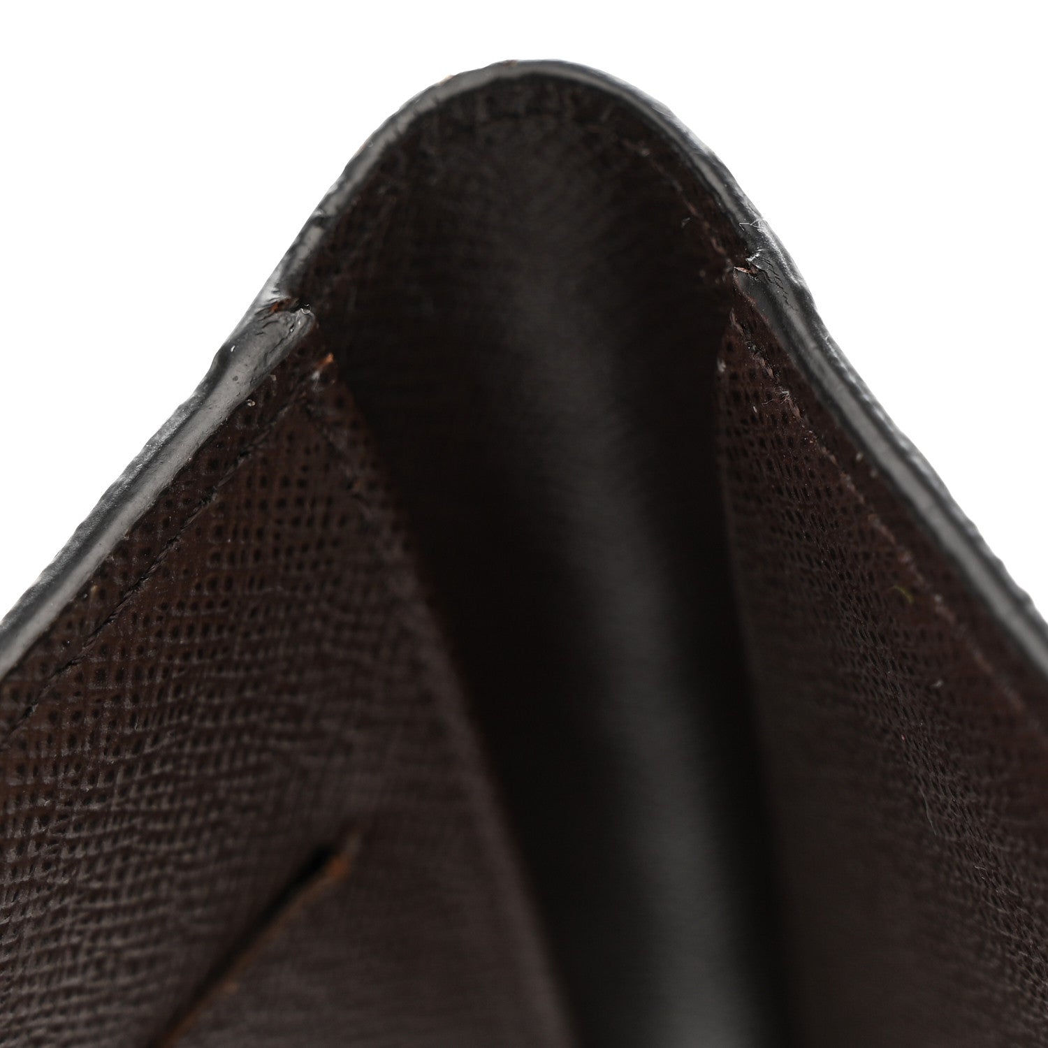 Louis Vuitton Damier Ebene Checkbook Cover Wallet 8 of 10