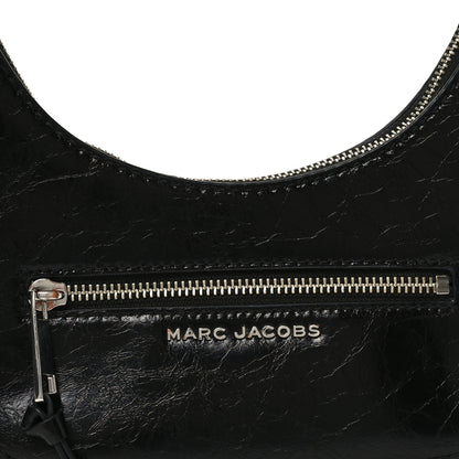 Marc Jacobs Crinkled Calfskin Crusier Crescent Bag Black 7 of 10