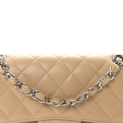 Chanel Caviar Quilted Small Double Flap Beige 7 of 9