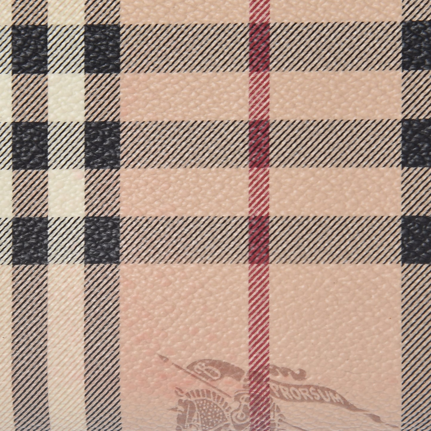 Haymarket Check Large Ziggy Zip Around Wallet Chocolate