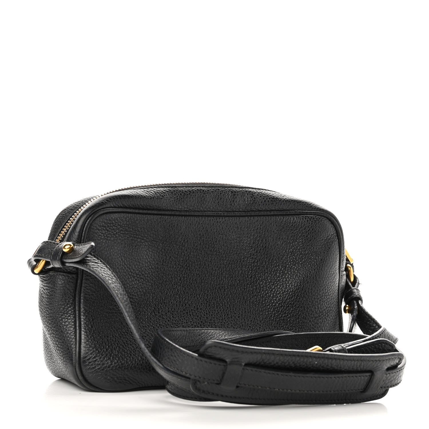 Prada Vitello Phenix Camera Bag Black 3 of 11