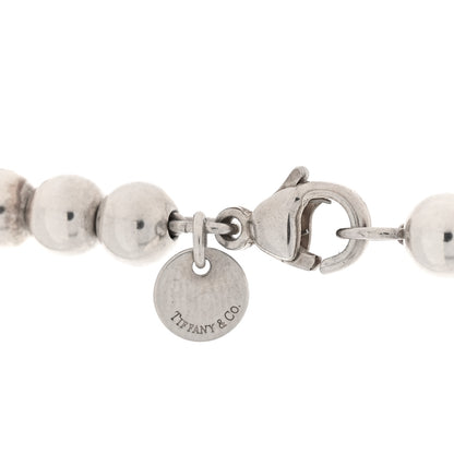 Tiffany Sterling Silver HardWear Graduated Ball Necklace 4 of 5