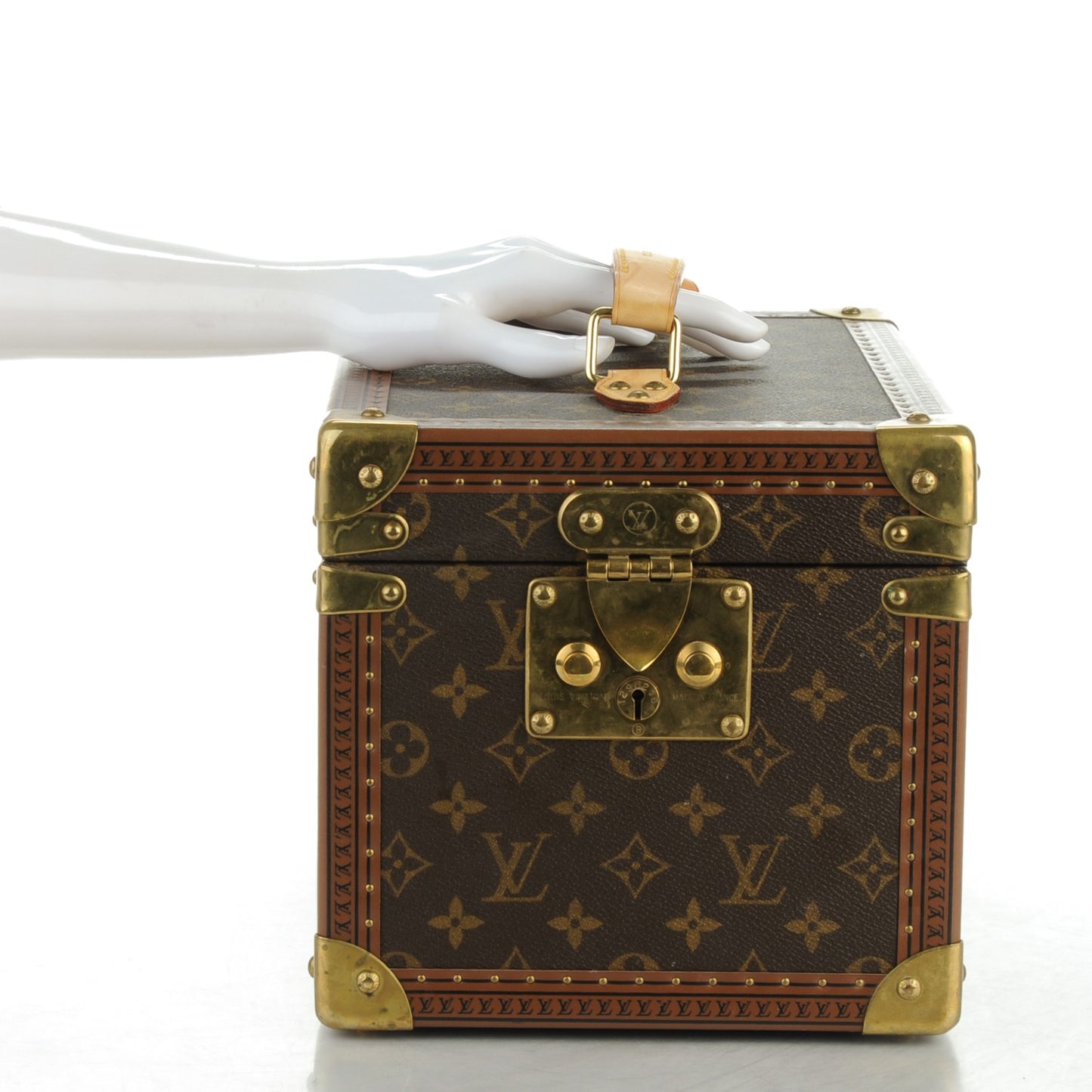 Monogram Boite Flacons Beauty Train Trunk Case