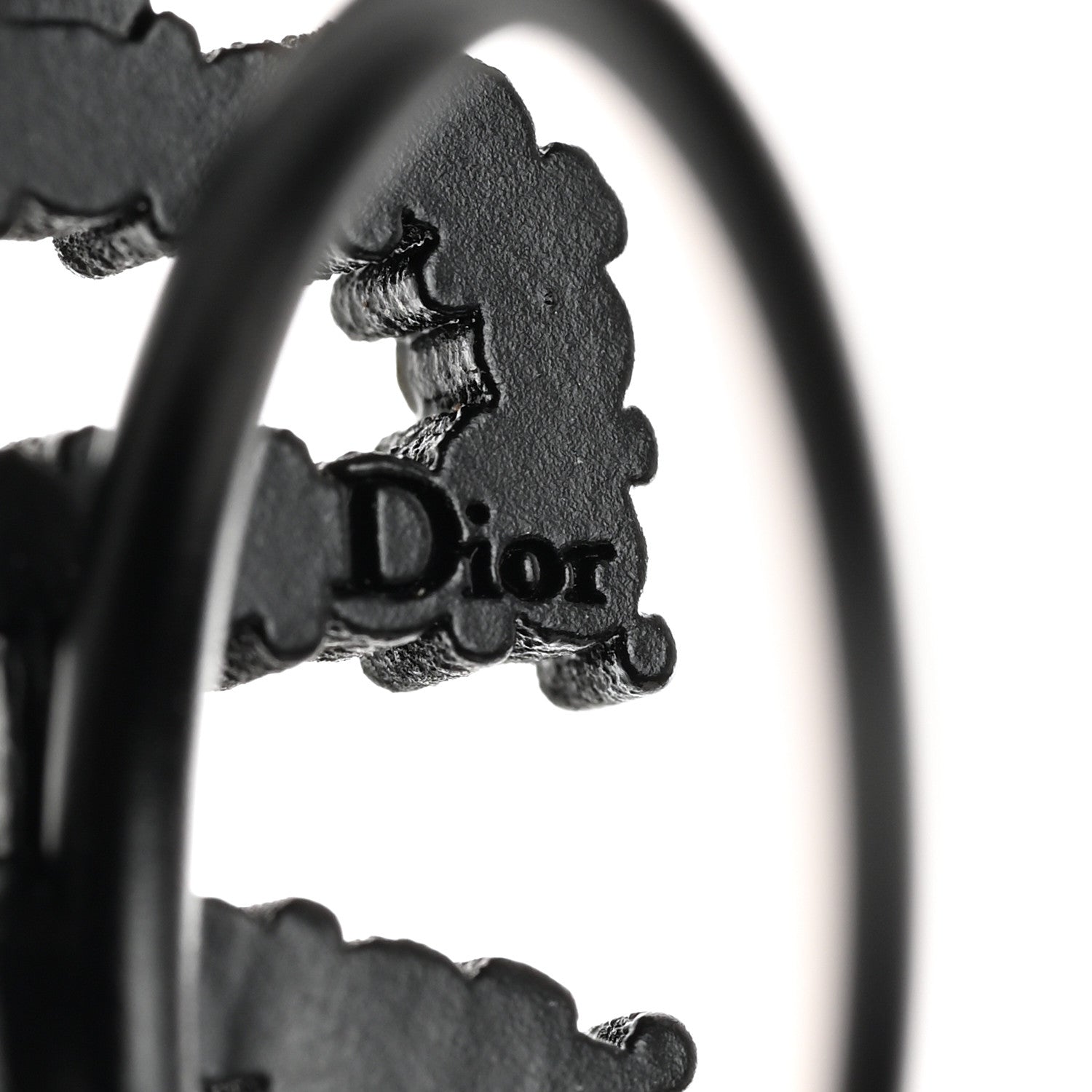 Christian Dior Crystal J'Adior Double Ring M Black 5 of 5