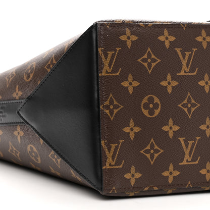 Louis Vuitton Monogram Macassar Weekend Tote GM 8 of 9