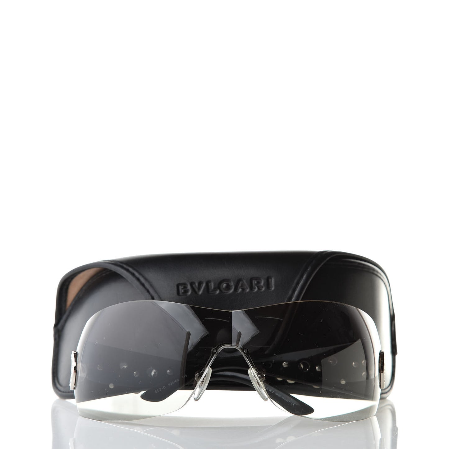 Crystal Flower Sunglasses 652-B Black