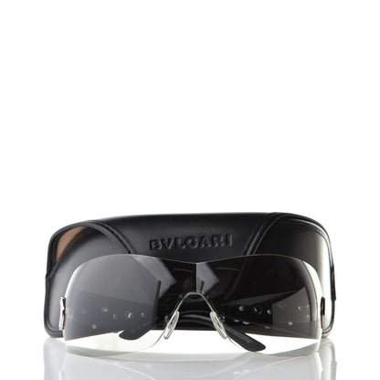 Bulgari Crystal Flower Sunglasses 652-B Black 8 of 8