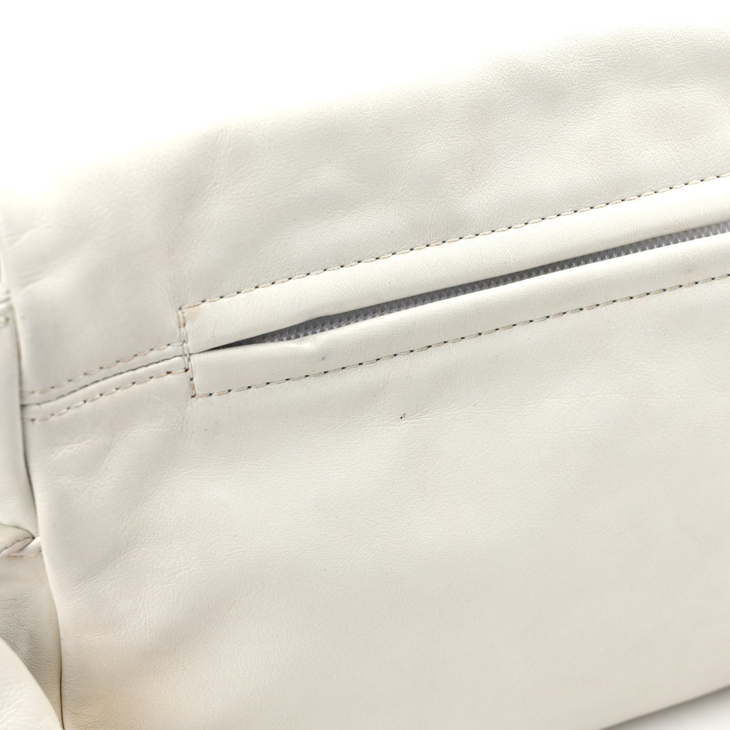 Lambskin Rodeo Drive Flap White