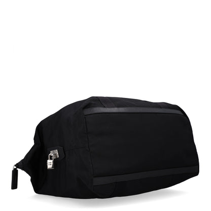 Prada Re-Nylon Saffiano Duffle Bag Black 3 of 10