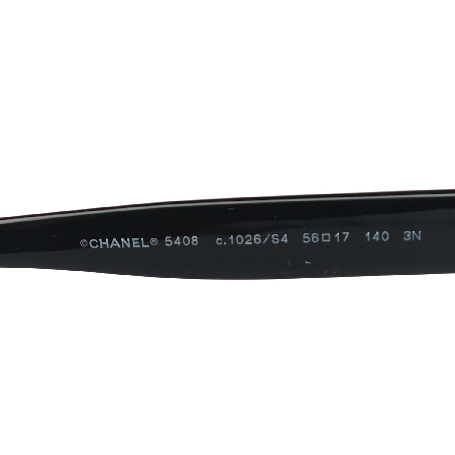 Chanel Acetate Square Sunglasses 5408 Black 6 of 7