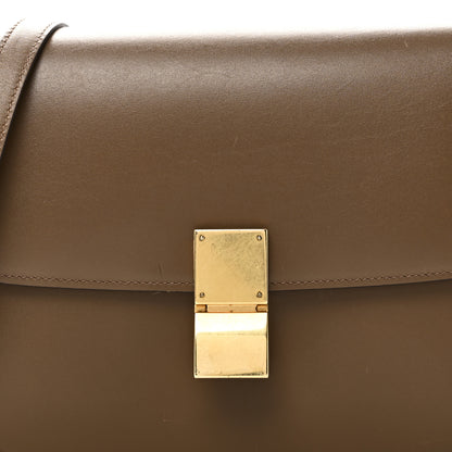 Celine Box Calfskin Medium Classic Box Flap Bag Camel 6 of 8