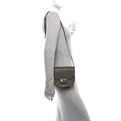 Celine Baby Grained Calfskin Small Trotteur Grey 2 of 16