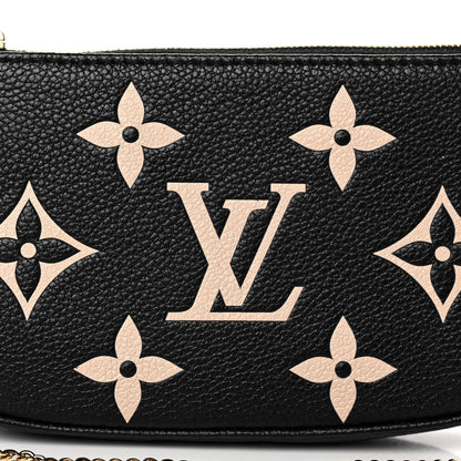 Louis Vuitton Empreinte Monogram Giant Mini Pochette Accessories Black 7 of 12