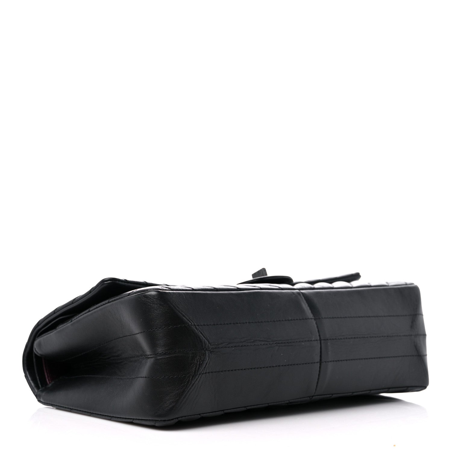 Chanel Aged Calfskin Chevron Quilted 2.55 Reissue 226 So Black 4 of 9