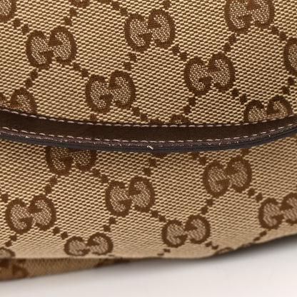 Gucci Monogram Medium Abbey Shoulder Bag Dark Brown 16 of 17