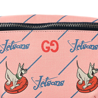 Gucci Coated Canvas Interlocking G Jetsons Childrens Belt Bag Pink 8 of 10