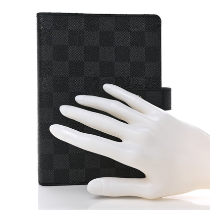 Louis Vuitton Damier Graphite Medium Ring Agenda Cover 2 of 7