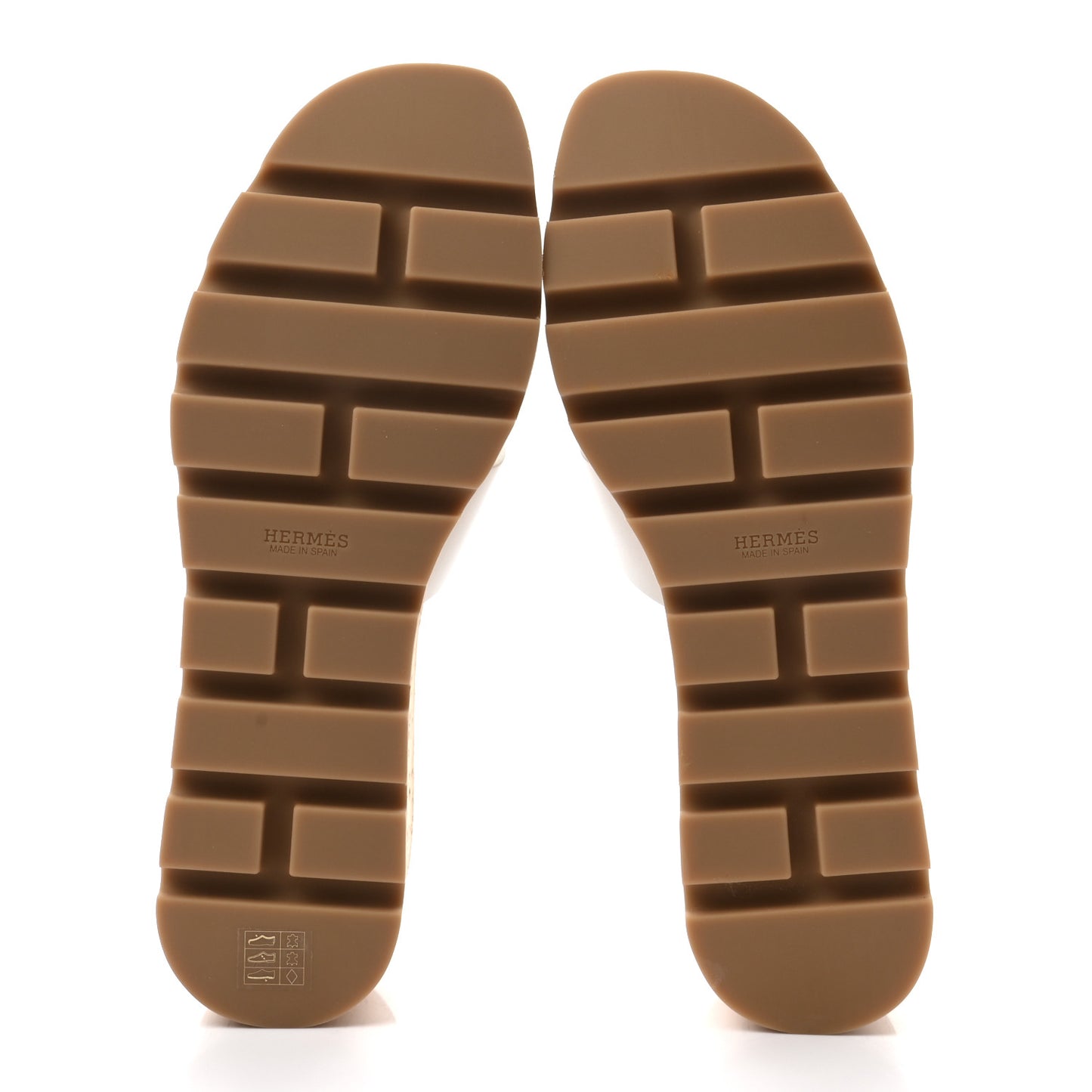 Calfskin Cork Eze 30 Sandals 39 White