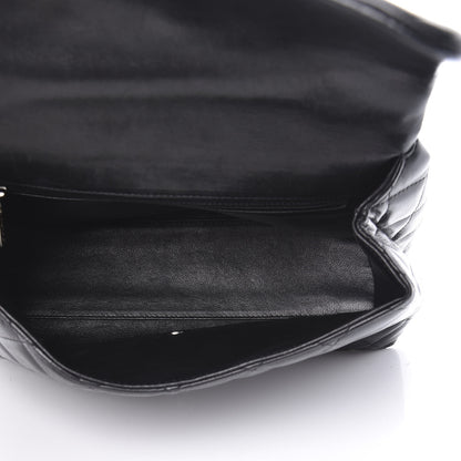 Chanel Lambskin Quilted Medium Kelly Flap Bag Black 5 of 16