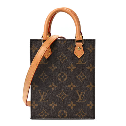 Louis Vuitton Monogram Petit Sac Plat 1 of 10