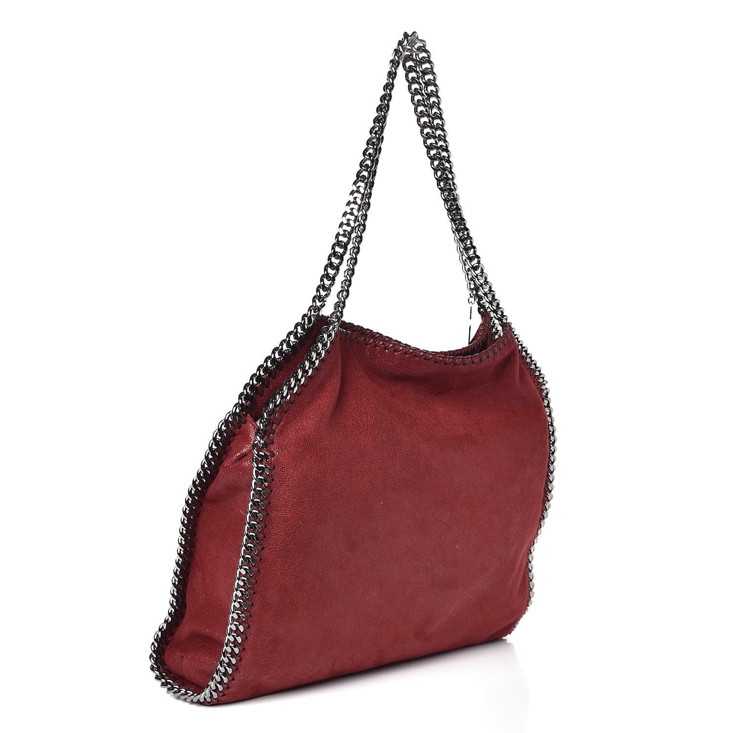 Shaggy Deer Small Falabella Tote Ruby