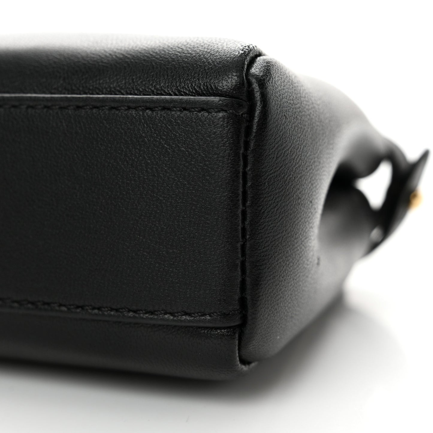 Nappa Micro Peekaboo Iconic Satchel Black