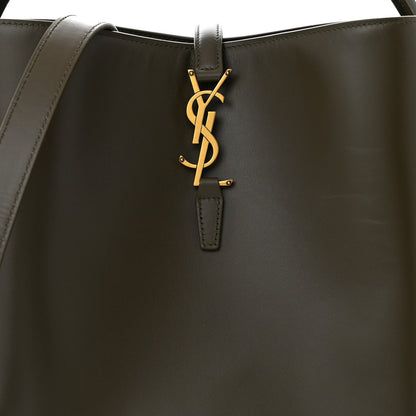 Saint Laurent Shiny Calfskin Le 37 Bucket Bag Deep Musk 8 of 11