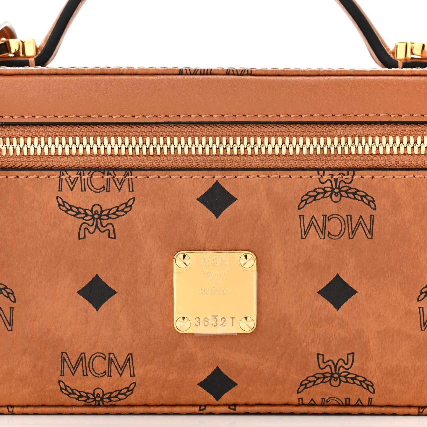 Visetos Rockstar Vanity Case Cognac