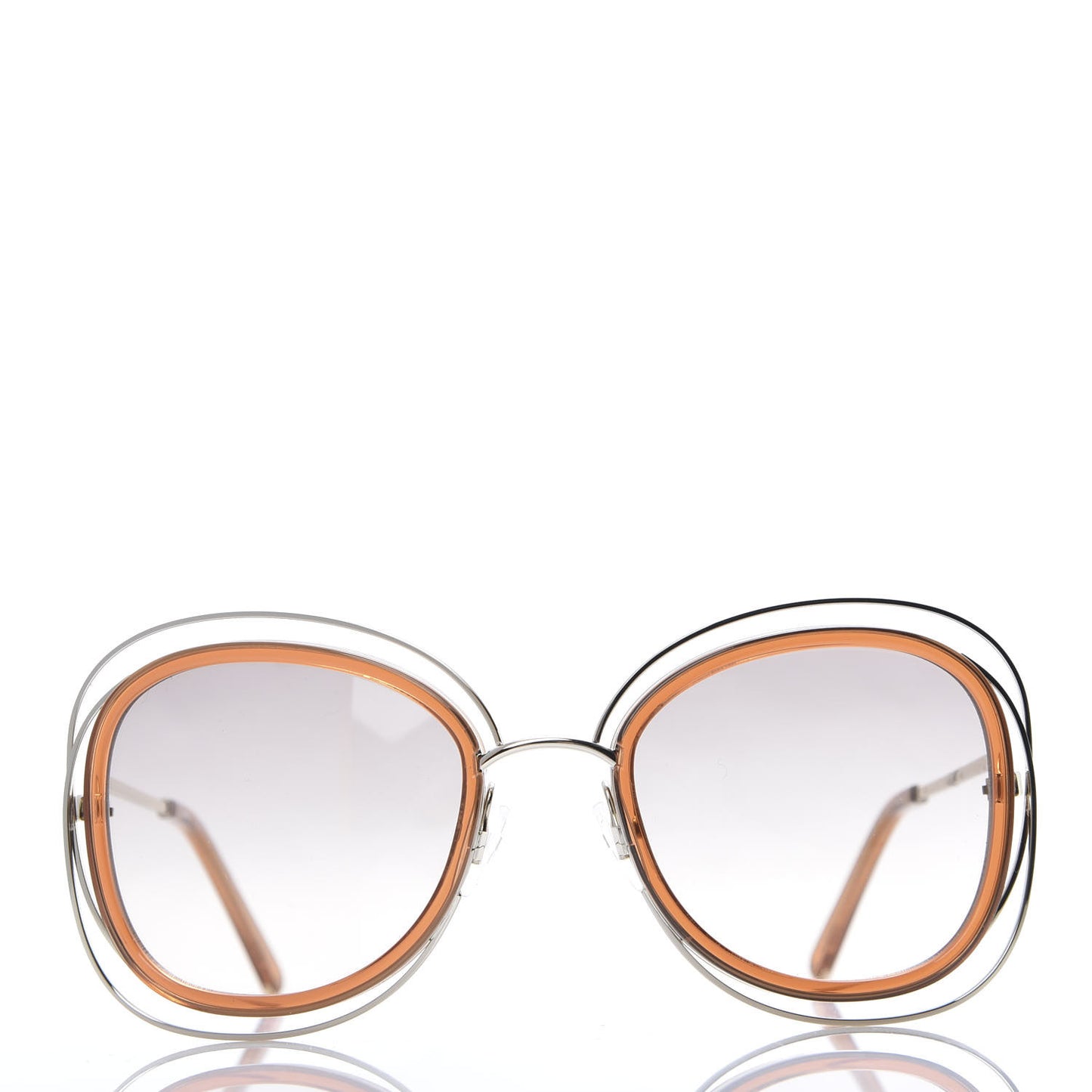 Oversized Carlina Sunglasses CE123S Gold Peach