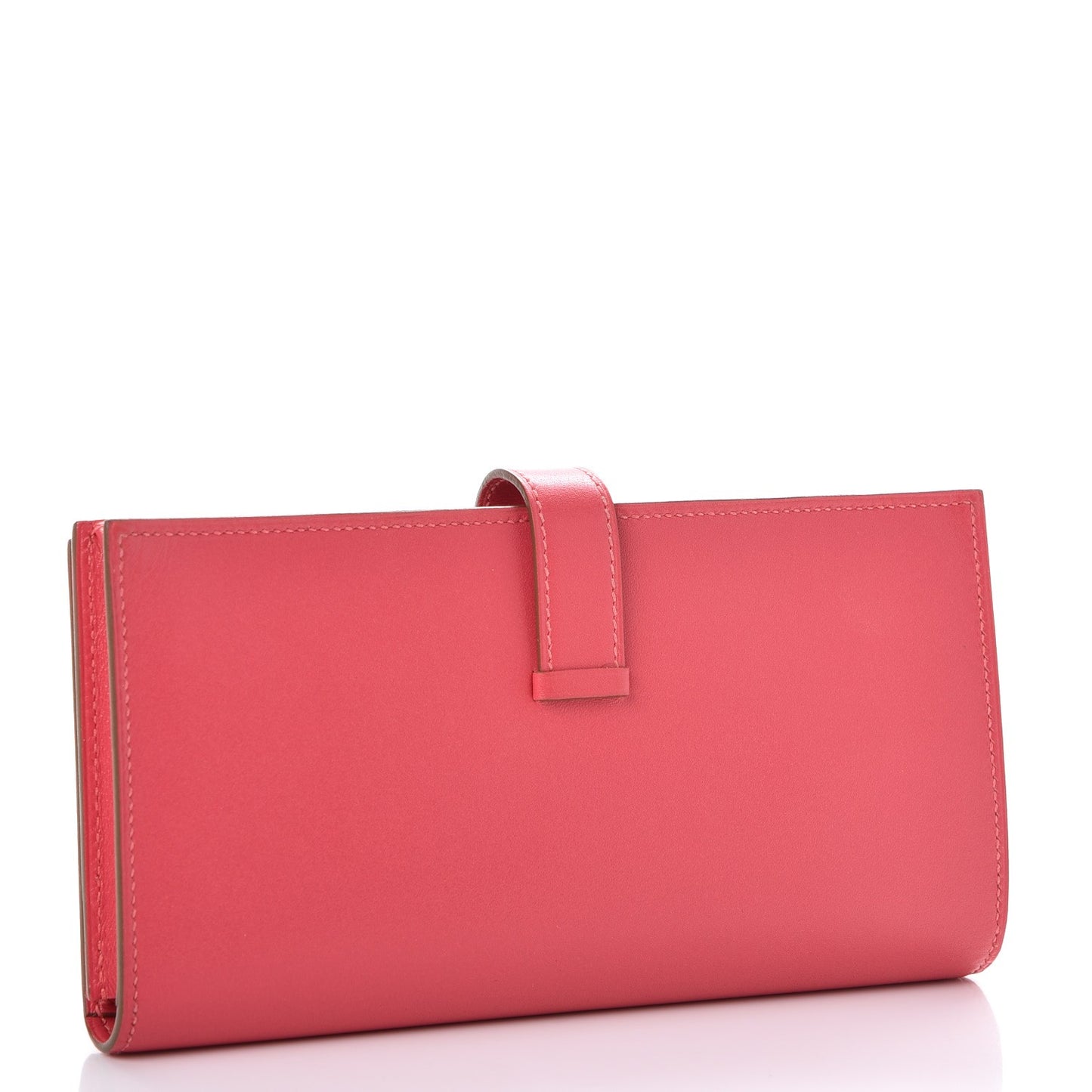 Tadelakt Bearn Gusset Wallet Rose Azalee